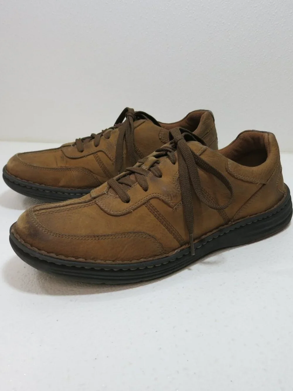 Dunham New Balance Leather Casual Comfort Footwear Oxfords Shoes Sz 9.5 D